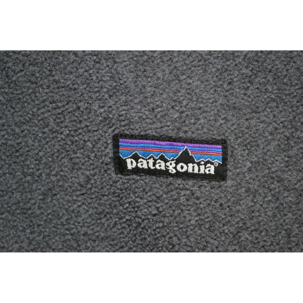 Patagonia Synchilla Fleece Pullover Mens Extra Large Gray 1/2 Zip‎ - USA Vintage - Picture 5 of 16